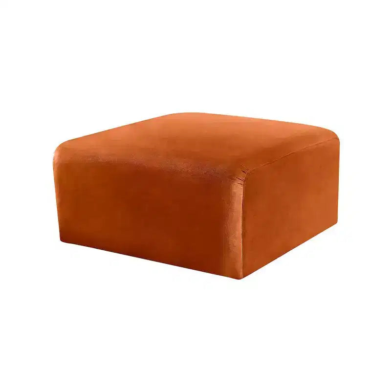 Meridian Furniture, Pouf in velluto Arc