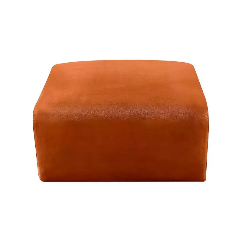 Meridian Furniture, Pouf in velluto Arc