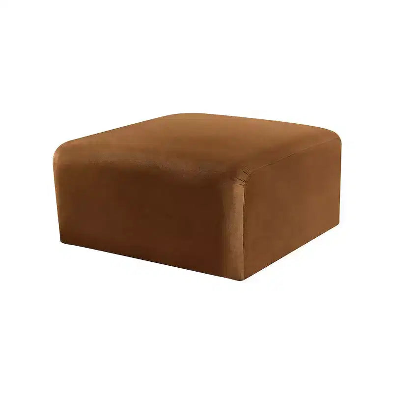 Meridian Furniture, Pouf in velluto Arc