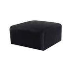 Meridian Furniture, Pouf in velluto Arc