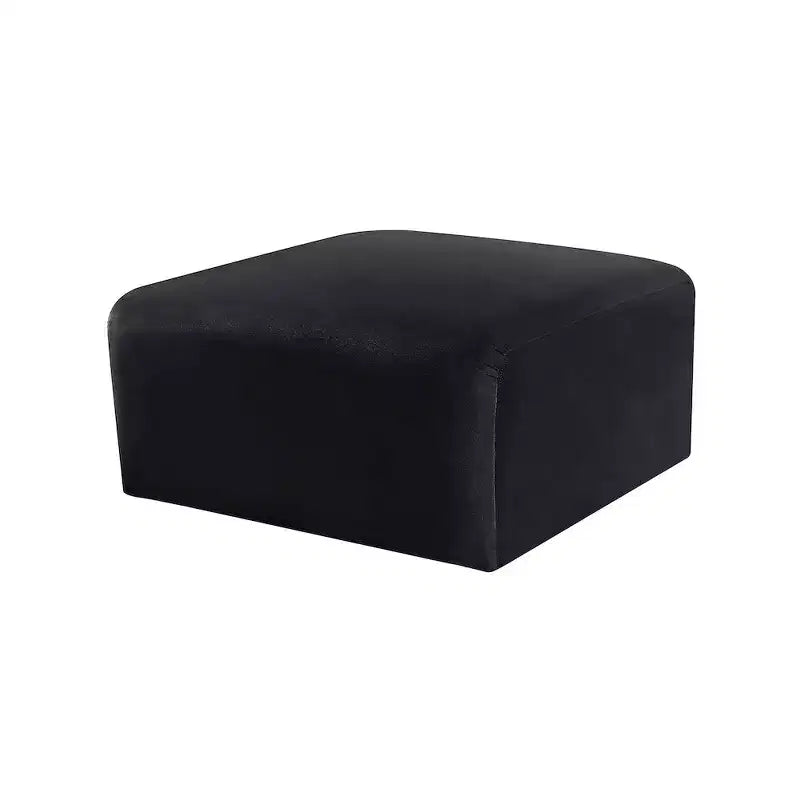 Meridian Furniture, Pouf in velluto Arc