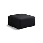 Meridian Furniture,Arc Velvet Ottoman