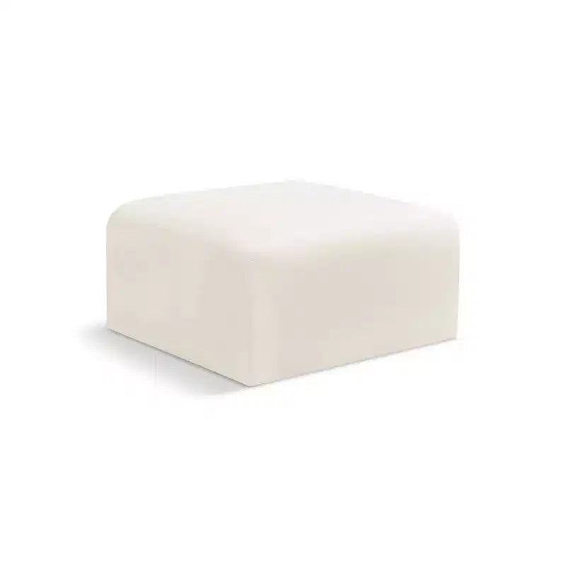 Meridian Furniture, Pouf in velluto Arc