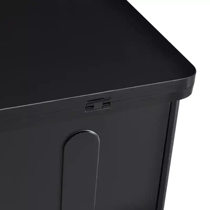 Tavolino da caffè con piano sollevabile e 2 cassetti, tavolino moderno da salotto/divano con piano pieghevole, bianco/nero - ModernLuxe