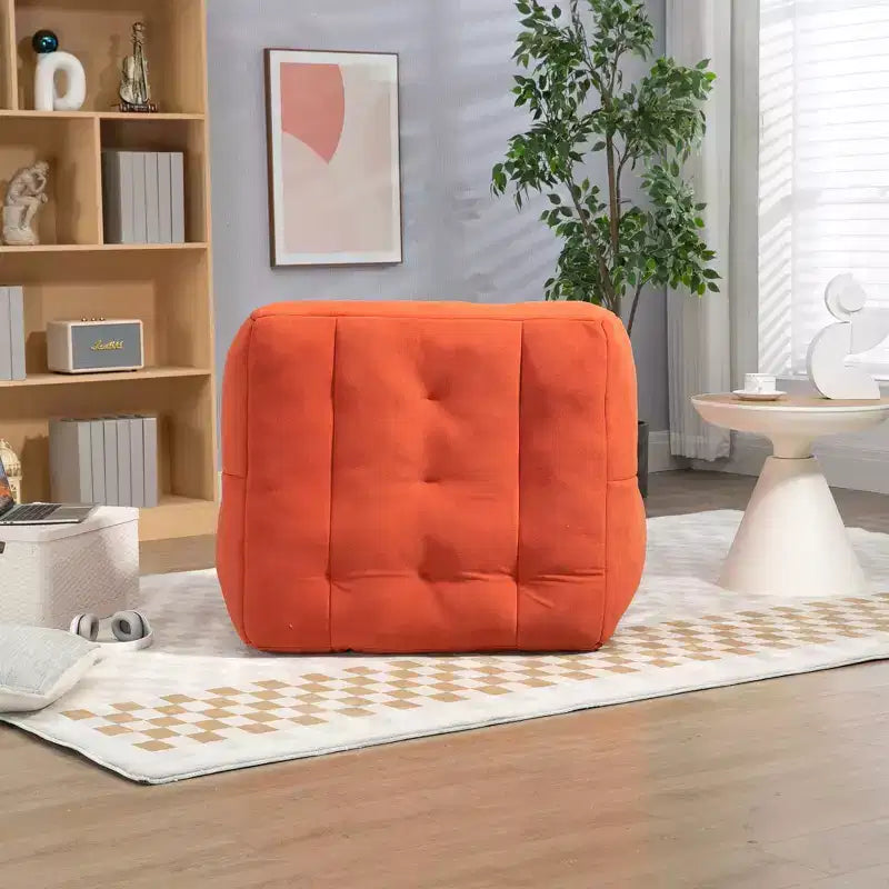 Poltrona sacco morbida per adulti, divano pigro super morbido con memory foam e pouf, poltrona moderna per salotto, camera da letto, appartamento
