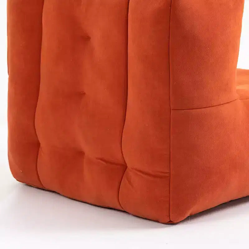 Poltrona sacco morbida per adulti, divano pigro super morbido con memory foam e pouf, poltrona moderna per salotto, camera da letto, appartamento