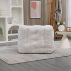 Poltrona sacco morbida per adulti, divano pigro super morbido con memory foam e pouf, poltrona moderna per salotto, camera da letto, appartamento