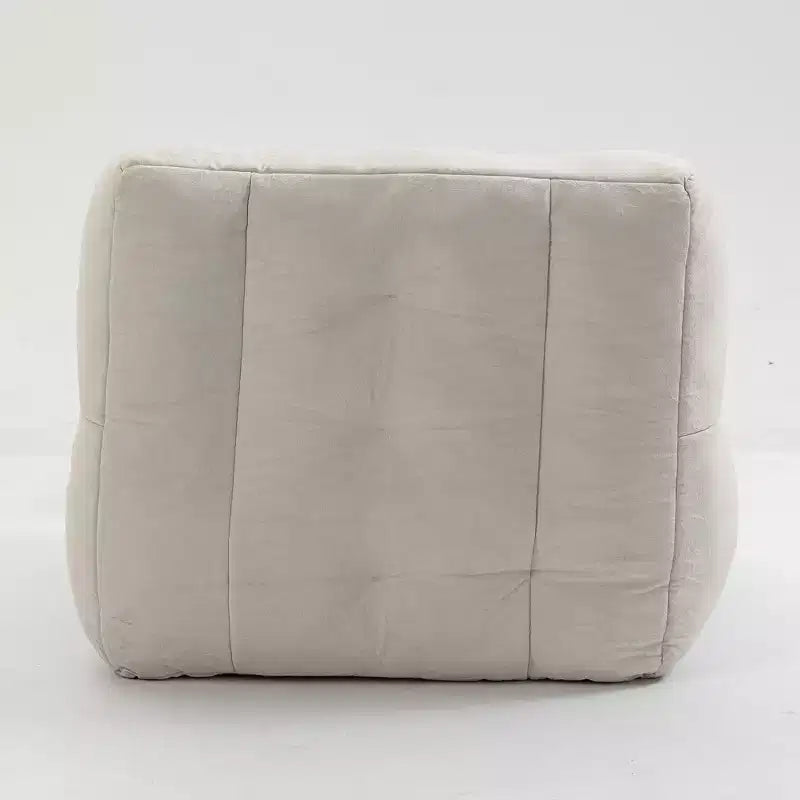 Poltrona sacco morbida per adulti, divano pigro super morbido con memory foam e pouf, poltrona moderna per salotto, camera da letto, appartamento