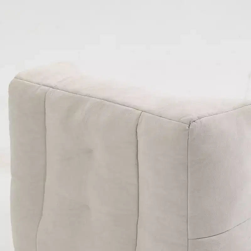 Poltrona sacco morbida per adulti, divano pigro super morbido con memory foam e pouf, poltrona moderna per salotto, camera da letto, appartamento