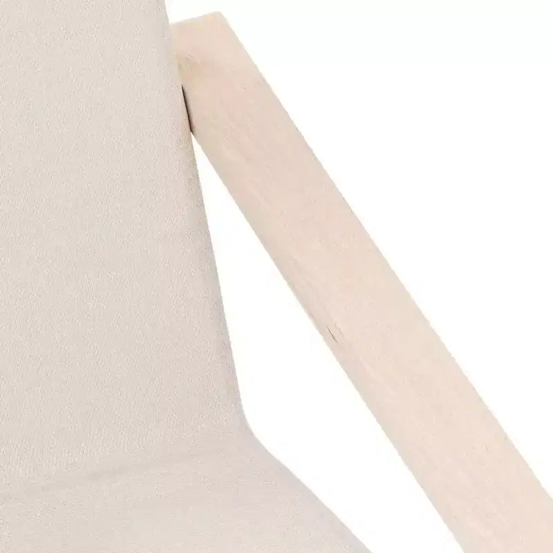 vidaXL Sedia da salotto Poltrona sedia da ufficio in tessuto - Crema