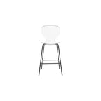 Meridian Furniture, Sgabello Clarion nero opaco, Set da 2
