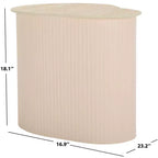 Tavolino MTP in ceramica piccola - ACC2911A - Ceramica beige/Beige - Safavieh