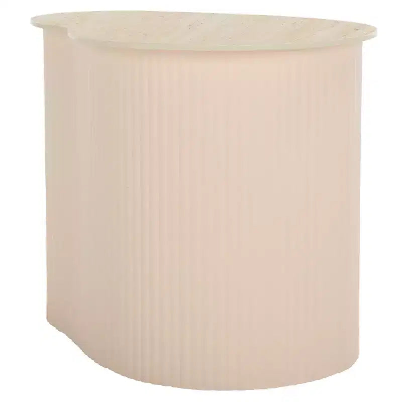 Tavolino MTP in ceramica piccola - ACC2911A - Ceramica beige/Beige - Safavieh