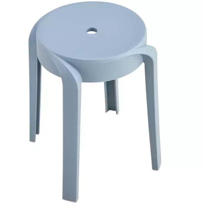 Okak Sgabelli da Pranzo in Plastica, Confezione da 6, Sgabelli Impilabili, Sgabello da Bar Portatile, Sedie Flessibili per Interni ed Esterni per Aula Ufficio Casa