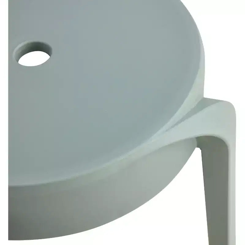 Okak Sgabelli da Pranzo in Plastica, Confezione da 6, Sgabelli Impilabili, Sgabello da Bar Portatile, Sedie Flessibili per Interni ed Esterni per Aula Ufficio Casa