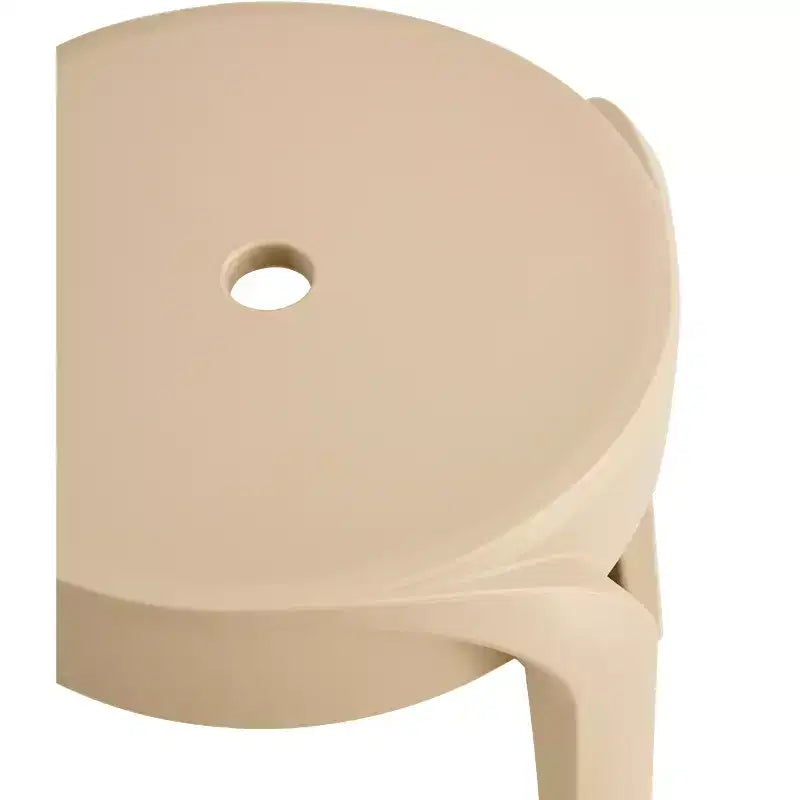 Okak Sgabelli da Pranzo in Plastica, Confezione da 6, Sgabelli Impilabili, Sgabello da Bar Portatile, Sedie Flessibili per Interni ed Esterni per Aula Ufficio Casa