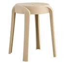 Okak Sgabelli da Pranzo in Plastica, Confezione da 6, Sgabelli Impilabili, Sgabello da Bar Portatile, Sedie Flessibili per Interni ed Esterni per Aula Ufficio Casa