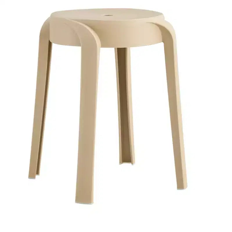 Okak Sgabelli da Pranzo in Plastica, Confezione da 6, Sgabelli Impilabili, Sgabello da Bar Portatile, Sedie Flessibili per Interni ed Esterni per Aula Ufficio Casa