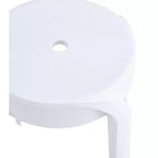 Okak Sgabelli da Pranzo in Plastica, Confezione da 6, Sgabelli Impilabili, Sgabello da Bar Portatile, Sedie Flessibili per Interni ed Esterni per Aula Ufficio Casa