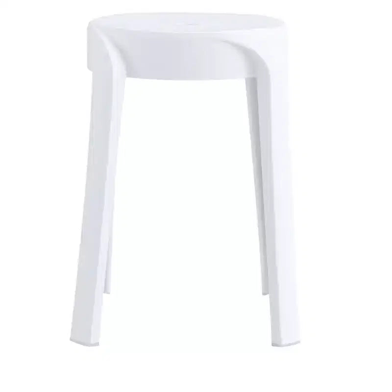 Okak Sgabelli da Pranzo in Plastica, Confezione da 6, Sgabelli Impilabili, Sgabello da Bar Portatile, Sedie Flessibili per Interni ed Esterni per Aula Ufficio Casa
