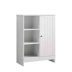 GDFStudio Azir Meuble de Rangement sur Pied style Ferme de 23,62 po avec Porte et Étagères Réglables