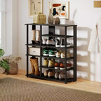 Scarpiera a 6 Ripiani HOMLUX Scaffale Porta Scarpe Indipendente, Contiene 13 Paia