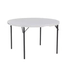 Lifetime 48 Round Nesting Table, White (81111)