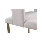 Meridian Furniture, Sedia da pranzo Caleb in velluto, set da 2