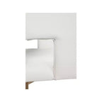 Meridian Furniture, Sedia da pranzo Caleb in velluto, set da 2