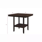 Home Design Macon set da pranzo da 5 pezzi altezza bancone