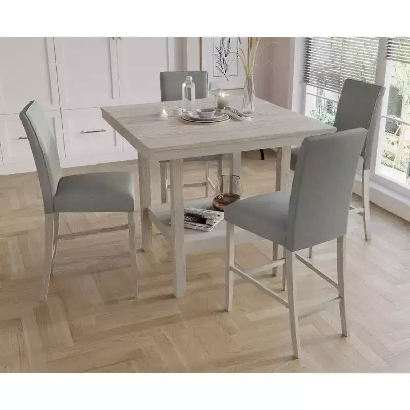 Home Design Macon set da pranzo da 5 pezzi altezza bancone