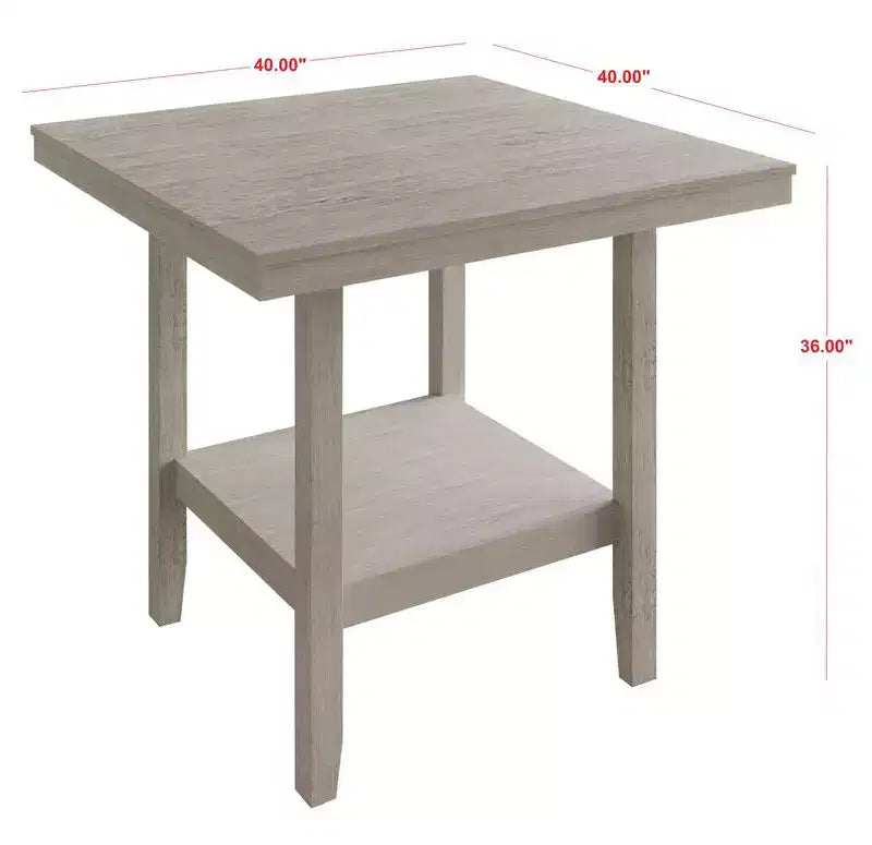 Home Design Macon set da pranzo da 5 pezzi altezza bancone