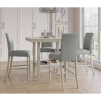 Home Design Macon 5 Piece Counter Height Dining Set