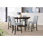 Home Design Macon set da pranzo da 5 pezzi altezza bancone