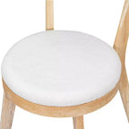 Set di 2 sedie da pranzo imbottite senza braccioli con seduta imbottita - Modernluxe