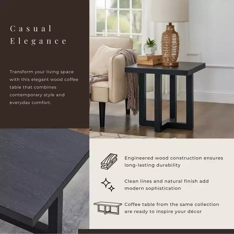 Tavolino da salotto contemporaneo Luno di Roundhill Furniture