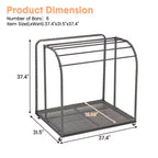 Stendino portasalviette da piscina per esterni, Stendino portasalviette autoportante, Stendino portasalviette da piscina a 5 barre con base in rattan, Stendino portasalviette da esterno in rattan intrecciato, Organizer per riporre gli oggetti