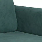 vidaXL Set Divani Verde Scuro