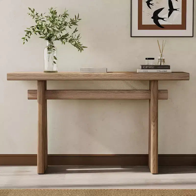 Christopher Knight Home Escoffier Tavolo Consolle Moderno in Legno