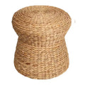 JONATHAN Y Alberto Modern Bohemian Hand-Woven Hyacinth Mushroom Stool