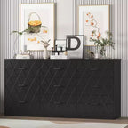 9 Drawers Dresser for Bedroom, 63'' Large Dresser for Bedroom With Power Outlet