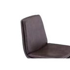 Jofran, Draper Sedia da pranzo Mid-Century Modern in ecopelle (Set da 4)