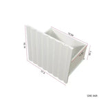 GDFStudio Mobile TV Lilia Moderno da 70,87'' con 2 Ripiani e 2 Cassetti