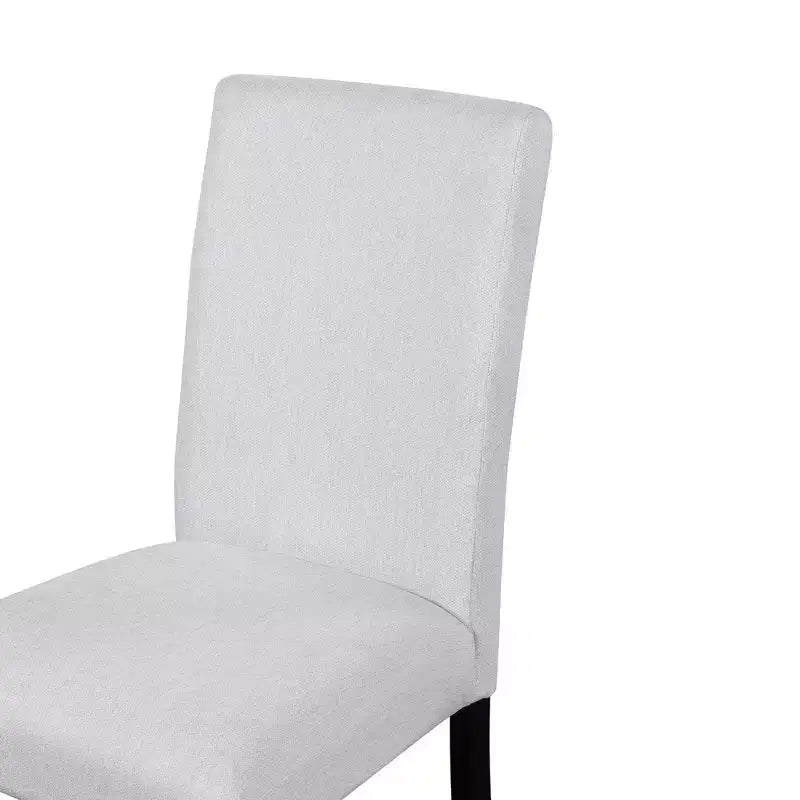 Set da pranzo rotondo da 5 pezzi per 4 persone, tavolo da pranzo moderno in marmo e 4 sedie imbottite con schienale alto