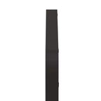 Specchio da parete rettangolare nero 30x40 pollici con cornice in metallo