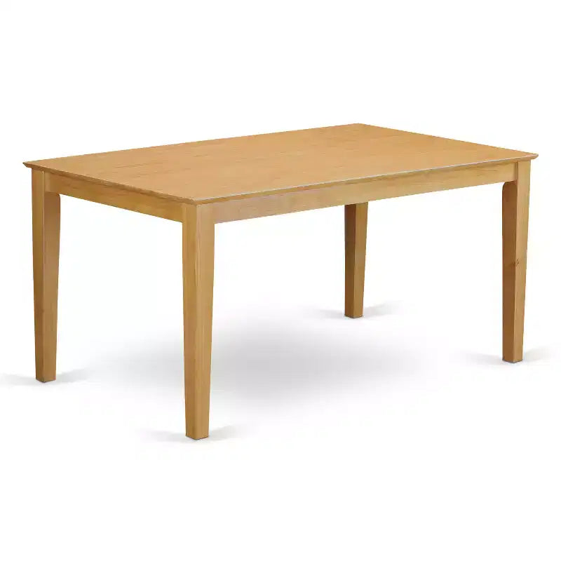 HomeStock Belmont Set da pranzo con panca - tavolo da pranzo e 4 sedie e panca, rovere