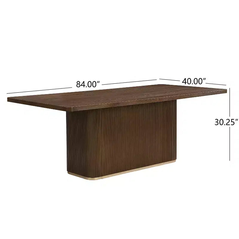 Christopher Knight Home Grace Set da pranzo contemporaneo 7 pezzi in legno di gomma e rattan con tavolo rettangolare di grandi dimensioni