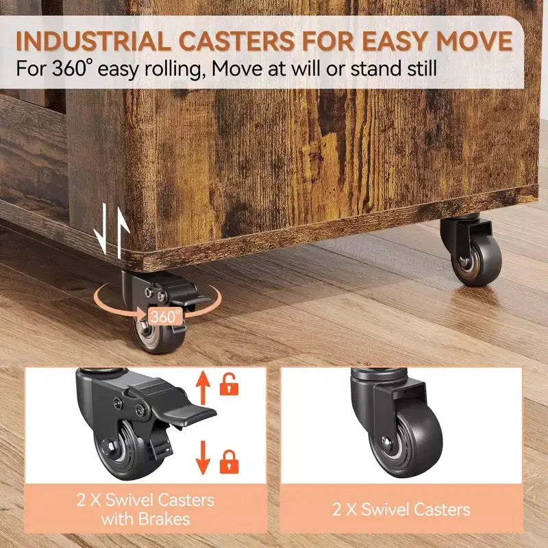 Panca contenitore, cassapanca in legno con 4 ruote, cassapanca da 100 cm con 2 cerniere di sicurezza, capacità di carico di 160 kg, angoli arrotondati, intaglio a U, per ingresso