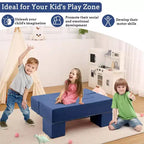 Divano per bambini, set divano gioco modulare in schiuma con cuscini staccabili - Convertibile per camera da letto o sala giochi