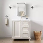 PexFix Armadietto da bagno 61 x 41 cm con specchio, cornice in acciaio inossidabile e 2 ripiani regolabili, armadietto a muro a specchio, rettangolare, da incasso, nero